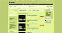 Desktop Screenshot of covanthuocnghe.com